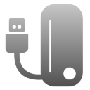 Hard Data Disk External Icon 128x128 png
